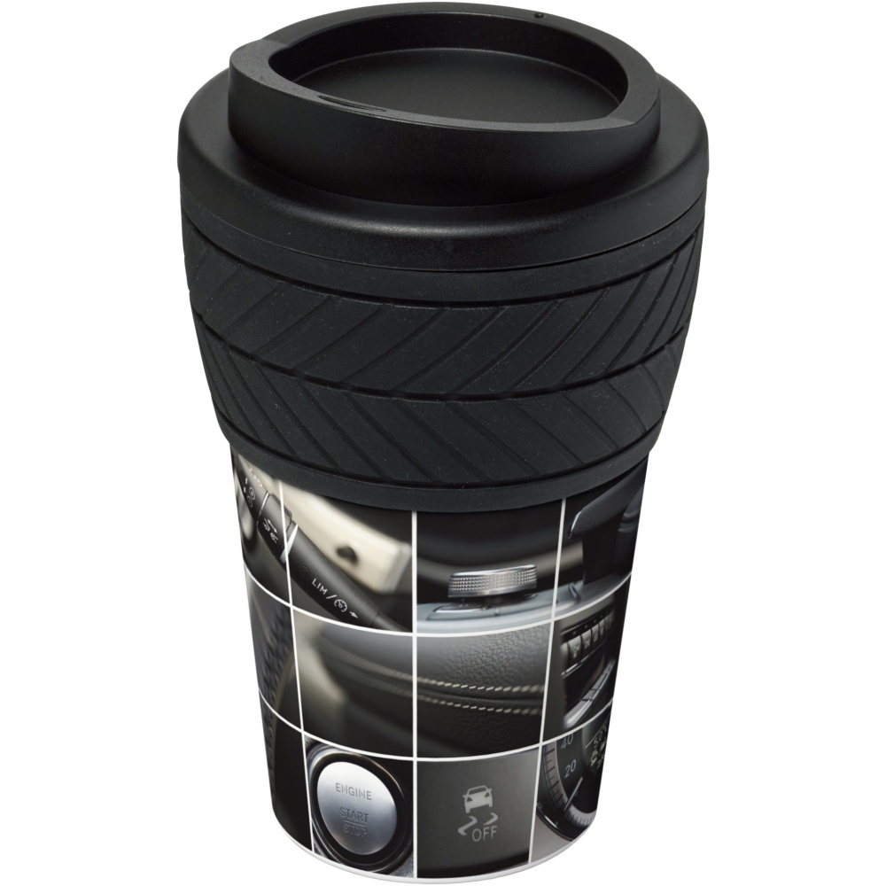 Logo trade corporate gifts image of: Brite-Americano® tyre 350 ml insulated tumbler