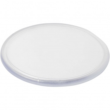 Logo trade promotional gifts image of: Ellison round plastic coaster with paper insert