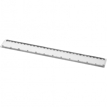 Logo trade promotional merchandise photo of: Renzo 30 cm plastic ruler