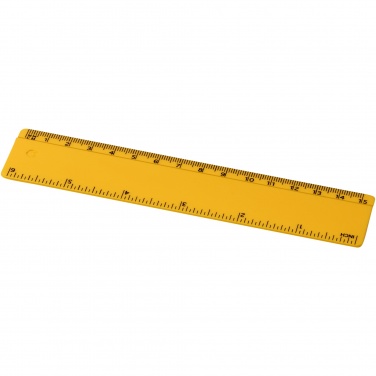 Logo trade advertising products image of: Renzo 15 cm plastic ruler