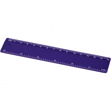 Logotrade corporate gift image of: Renzo 15 cm plastic ruler