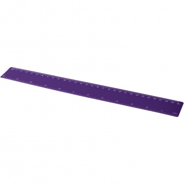 Logo trade promotional gifts picture of: Rothko 30 cm plastic ruler