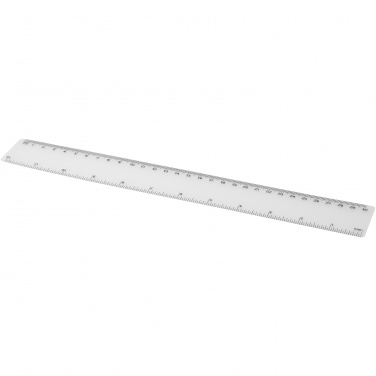 Logo trade business gifts image of: Rothko 30 cm plastic ruler