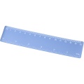 Rothko 15 cm plastic ruler, Frosted blue