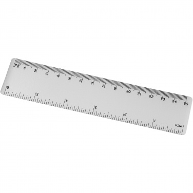 Logotrade promotional gift picture of: Rothko 15 cm plastic ruler