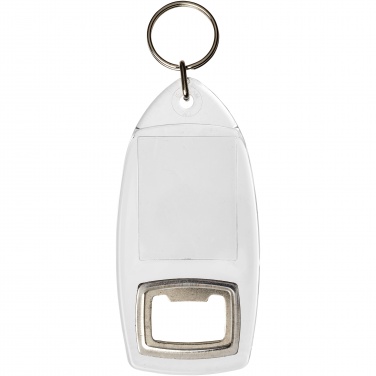 Logo trade promotional items image of: Jibe R1 bottle opener keychain