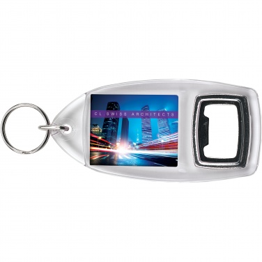 Logotrade promotional merchandise picture of: Jibe R1 bottle opener keychain