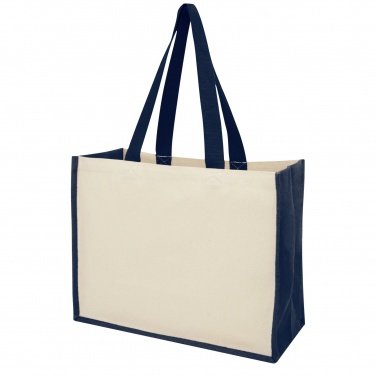 Logo trade promotional items picture of: Varai 320 g/m² canvas and jute shopping tote bag 23L