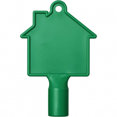 Logotrade business gifts photo of: Maximilian house-shaped utility key