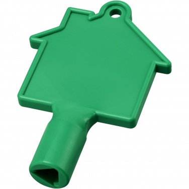 Logotrade promotional giveaways photo of: Maximilian house-shaped utility key