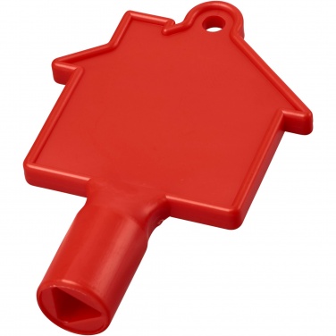 Logotrade promotional giveaway image of: Maximilian house-shaped utility key