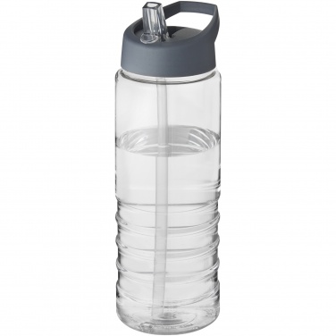 Logo trade promotional giveaways image of: H2O Active® Treble 750 ml spout lid sport bottle