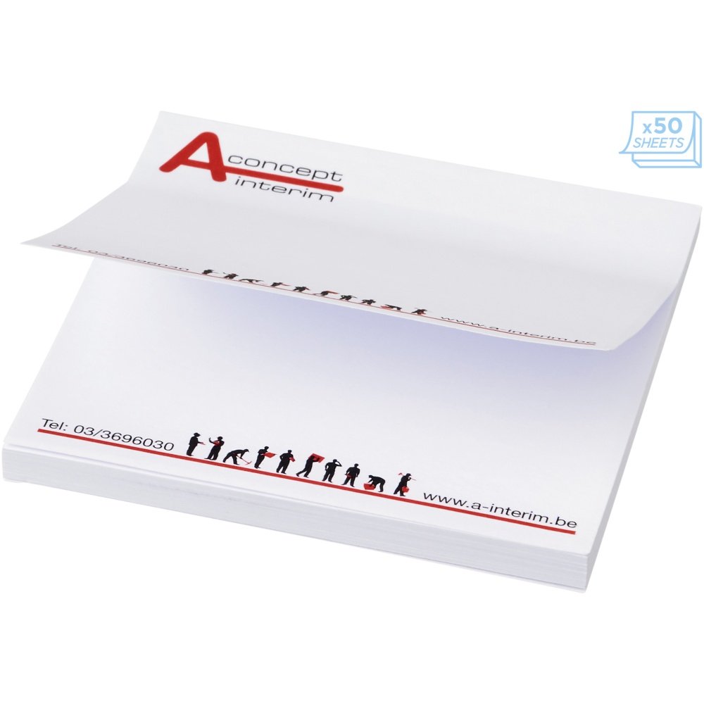 Logo trade promotional item photo of: Sticky-Mate® sticky notes 75x75mm