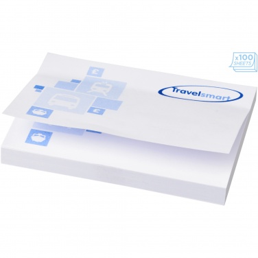 Logo trade promotional items image of: Sticky-Mate® A7 sticky notes 100x75mm