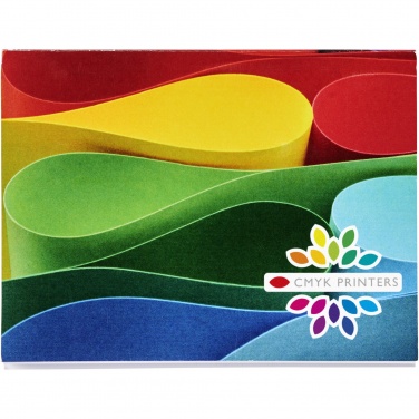 Logotrade promotional item image of: Sticky-Mate® A7 soft cover sticky notes 100x75mm