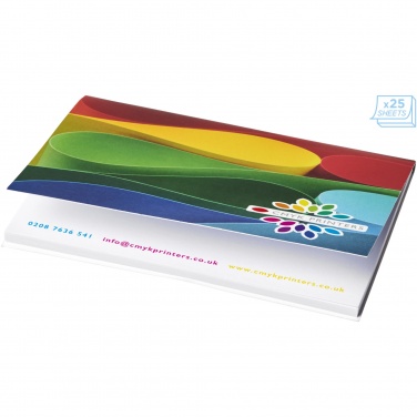 Logotrade business gift image of: Sticky-Mate® A7 soft cover sticky notes 100x75mm