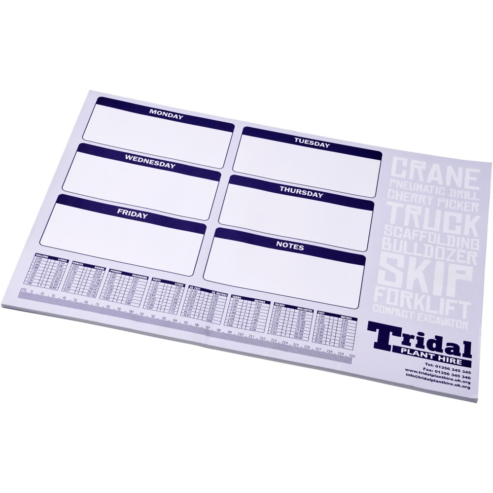 Logotrade promotional product picture of: Desk-Mate® A2 notepad