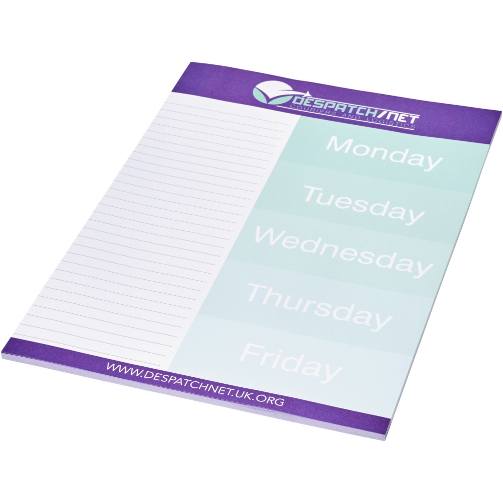 Logo trade promotional products image of: Desk-Mate® A4 notepad