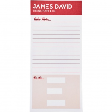 Logo trade promotional product photo of: Desk-Mate® 1/3 A4 notepad