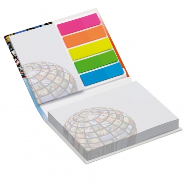 Logotrade corporate gift image of: Combi notes page marker set hard cover