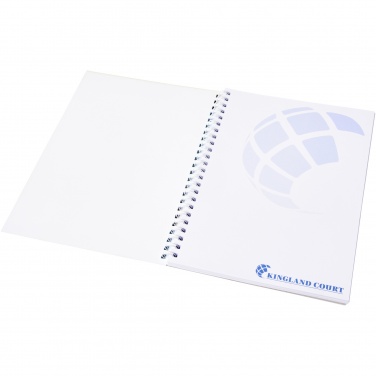 Logo trade advertising products image of: Desk-Mate® wire-o A5 notebook PP cover