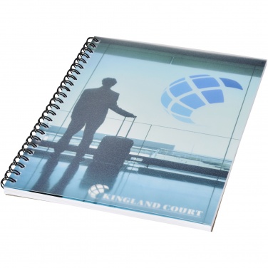 Logotrade promotional giveaway image of: Desk-Mate® wire-o A5 notebook PP cover