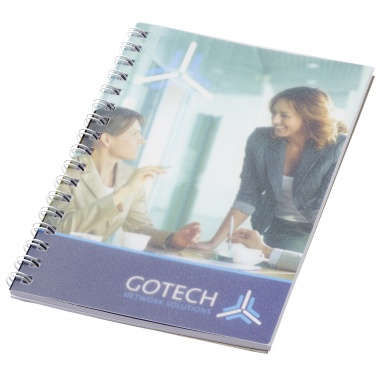 Logotrade promotional merchandise picture of: Desk-Mate® spiral A6 notebook PP cover