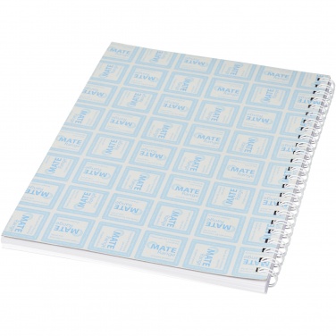 Logo trade promotional gift photo of: Desk-Mate® spiral A4 notebook