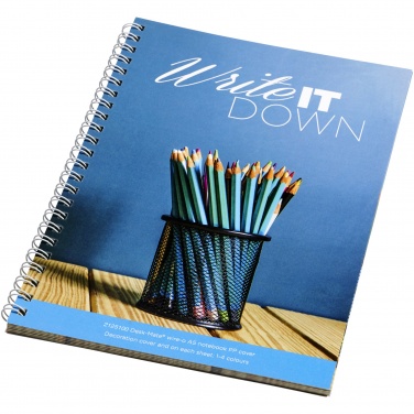 Logotrade promotional merchandise picture of: Desk-Mate® A5 spiral notebook