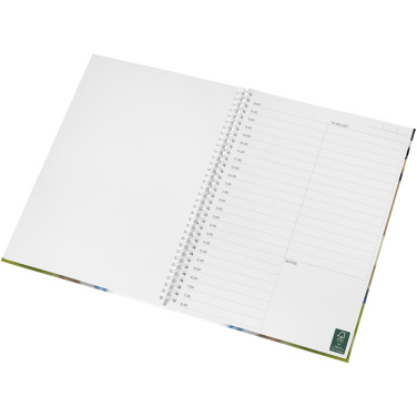 Logotrade business gift image of: Wire-o A4 notebook hard cover