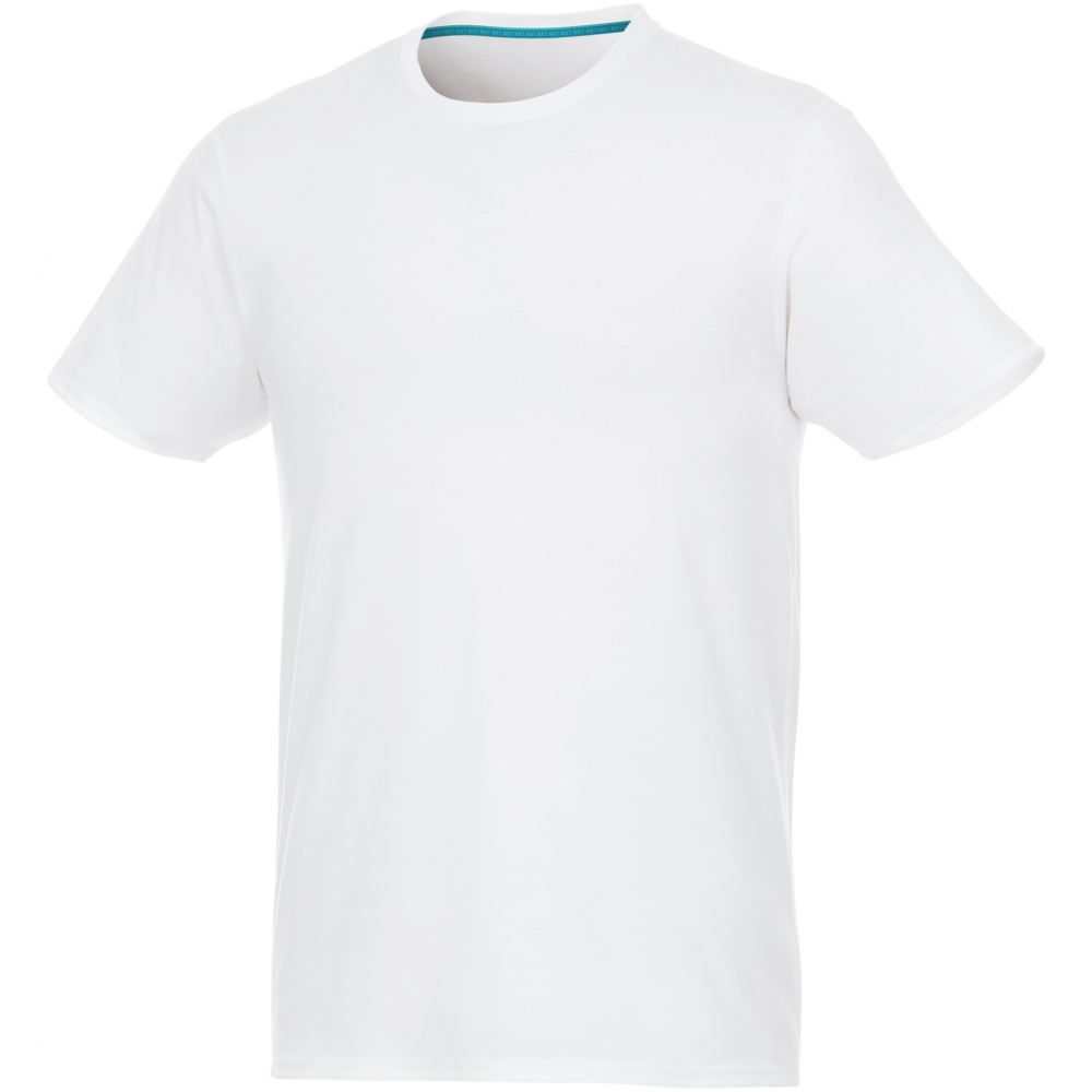 Logo trade promotional merchandise picture of: Jade short sleeve men's GRS recycled t-shirt 