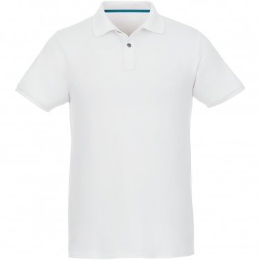 Logotrade corporate gift image of: Beryl short sleeve men's organic recycled polo