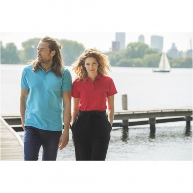 Logo trade promotional giveaways picture of: Beryl short sleeve men's organic recycled polo