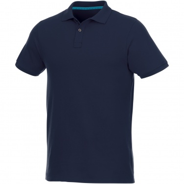 Logo trade corporate gift photo of: Beryl short sleeve men's organic recycled polo