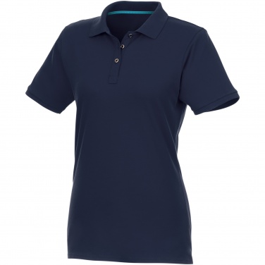 Logo trade promotional items image of: Beryl short sleeve women's organic recycled polo