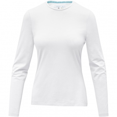 Logotrade promotional products photo of: Ponoka long sleeve women's organic t-shirt