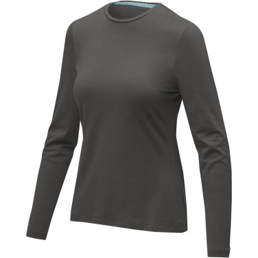 Logotrade corporate gift image of: Ponoka long sleeve women's organic t-shirt