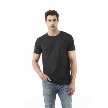 Logo trade promotional merchandise picture of: Balfour short sleeve men's organic t-shirt