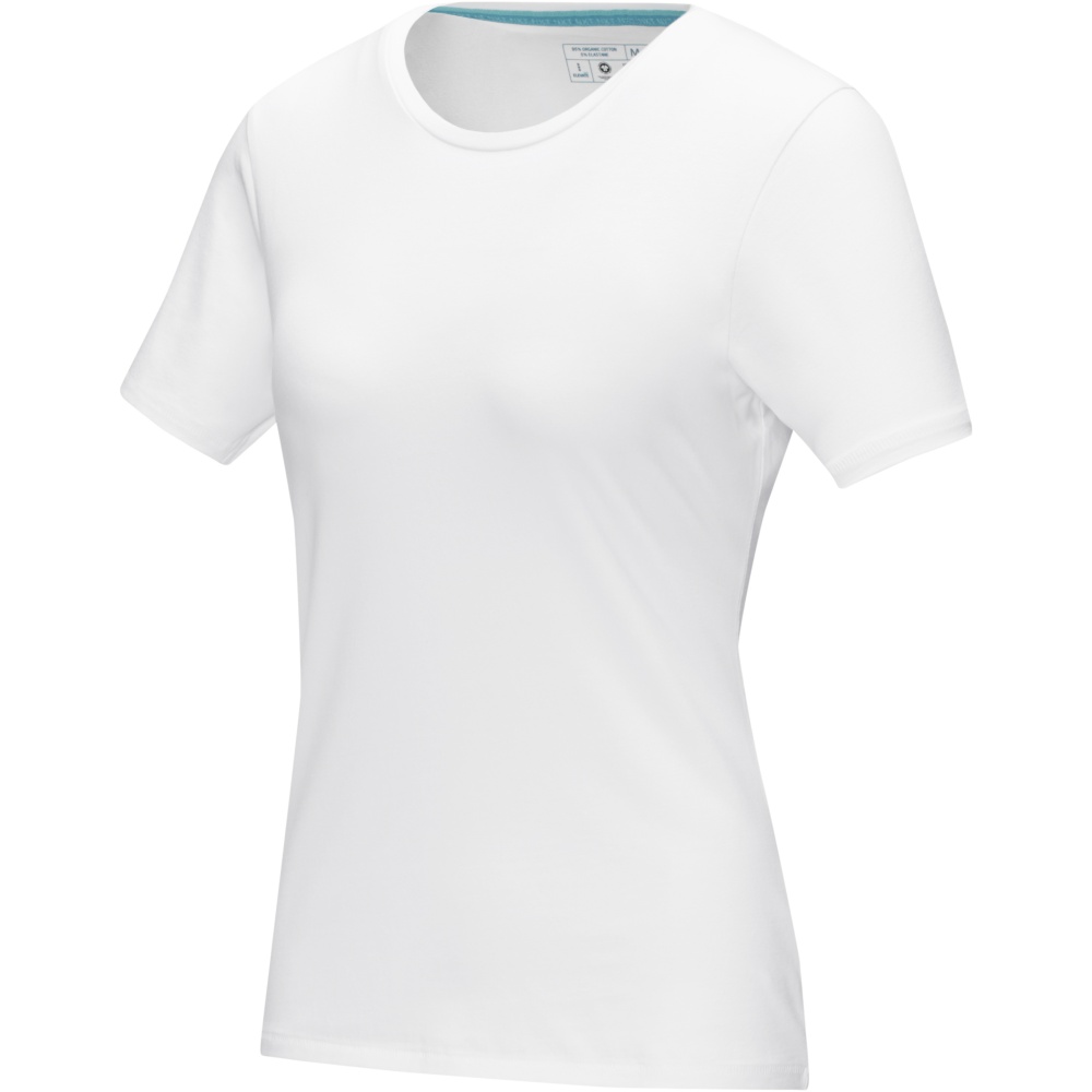 Logotrade promotional gift picture of: Balfour short sleeve women's organic t-shirt