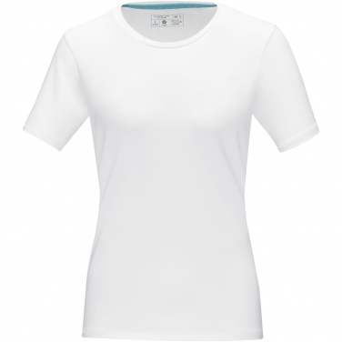 Logo trade promotional giveaways picture of: Balfour short sleeve women's organic t-shirt