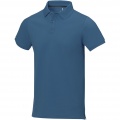 Calgary short sleeve men's polo, Tech blue