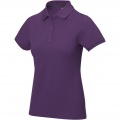 Calgary short sleeve women's polo, Plum