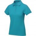 Calgary short sleeve women's polo, Aqua