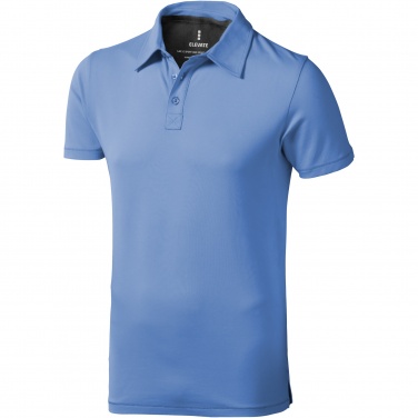 Logo trade promotional products picture of: Markham short sleeve men's stretch polo