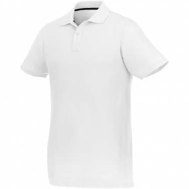 Logo trade business gifts image of: Helios short sleeve men's polo