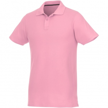 Logo trade corporate gifts image of: Helios short sleeve men's polo