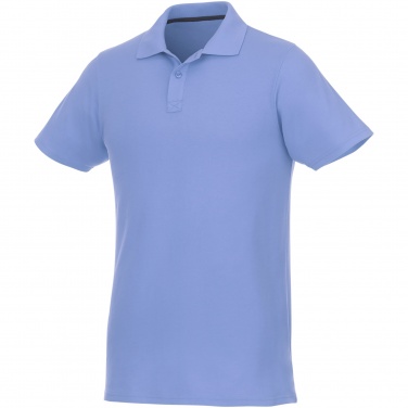 Logo trade promotional giveaway photo of: Helios short sleeve men's polo