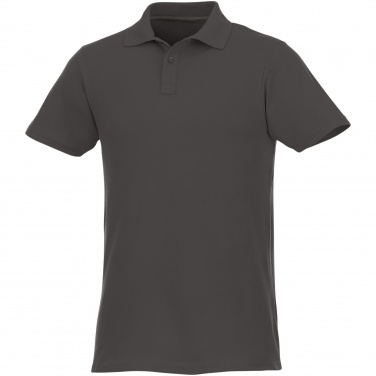 Logo trade corporate gifts image of: Helios short sleeve men's polo