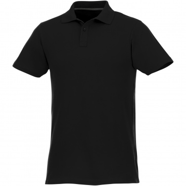 Logo trade business gifts image of: Helios short sleeve men's polo