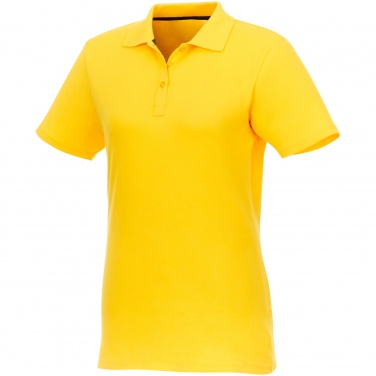 Logo trade promotional merchandise image of: Helios short sleeve women's polo